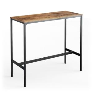 Table de bar , Bois antique 120 x 105cm