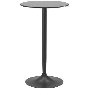 Table de bar ronde style contemporain dim. 60L x 60l x 102H…