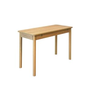 Table de cuisine largeur extensible décor bois