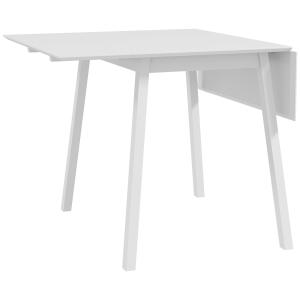 Table de cuisine pliante bois blanc