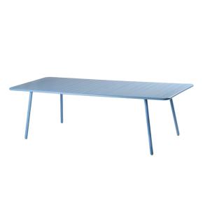 Table de jardin 10-12 places 234cm bleue