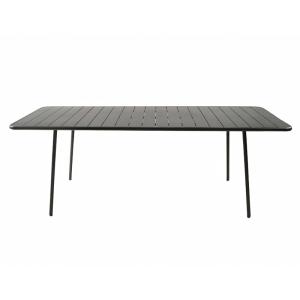 Table de jardin 8-10 places 200cm gris foncé