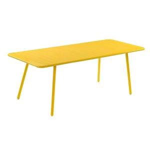 Table de jardin 8-10 places 200cm jaune