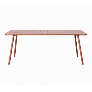 Table de jardin 8-10 places 200cm terracotta