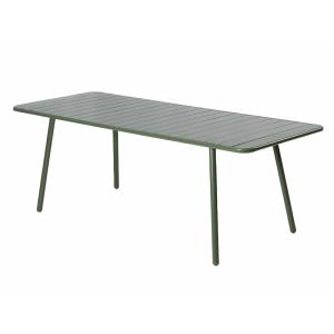 Table de jardin 8-10 places 200cm verte