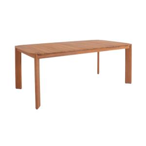 Table de jardin bois d'acacia 6 places 200cm naturel