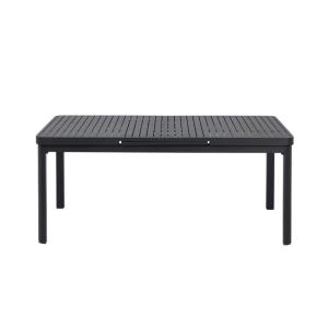 Table de jardin en aluminium gris foncé 180 cm