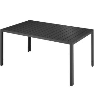 Table de jardin en aluminium résistante intempéries et UV n…