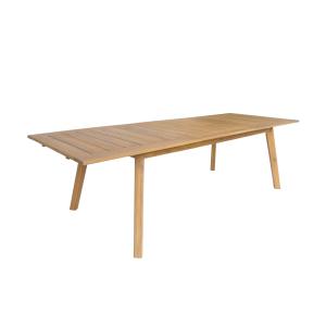 Table de jardin en bois d'acacia, 10 places