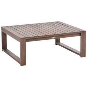 Table de jardin en bois d'acacia certifié fsc® marron
