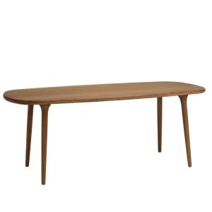 Table de jardin en bois d'Angélique huilé 200x90cm