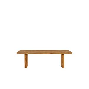 Table de jardin en bois recyclé brun L245 10 places