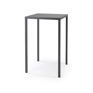 Table de jardin en métal anthracite
