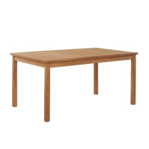 Table de jardin en teck massif 150cm