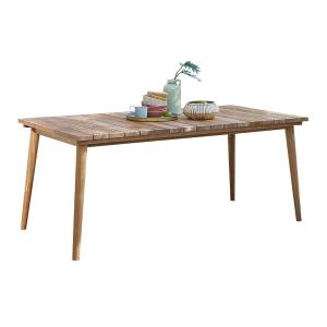 Table de jardin en teck massif 6/8 pers.
