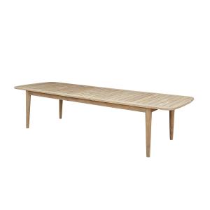 Table de jardin en teck recyclé massif extensible 10/12 per…