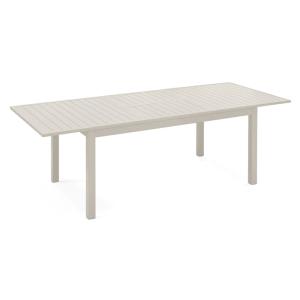 Table de jardin extensible en aluminium 8 à 10 places crème…