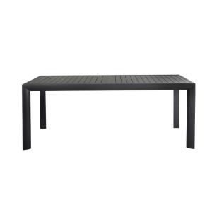 Table de jardin extensible en aluminium gris anthracite 8/1…