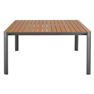 Table de jardin extensible en aluminium gris anthracite et…