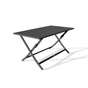 Table de jardin pliante en aluminium