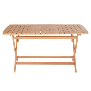 Table de jardin pliante en bois d'eucalyptus 4/6 personnes…