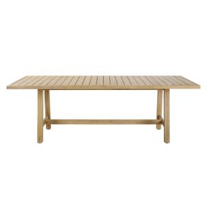 Table de jardin professionnelle en acacia imitation teck bl…