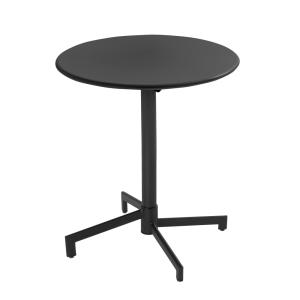 Table de jardin ronde bistrot avec plateau rabattable 70 cm…