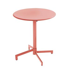 Table de jardin ronde bistrot avec plateau rabattable 70 cm…