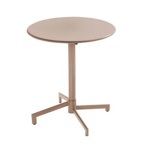 Table de jardin ronde bistrot avec plateau rabattable 70 cm…