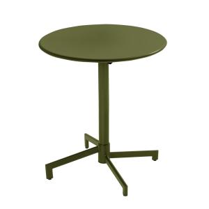 Table de jardin ronde bistrot avec plateau rabattable 70 cm…