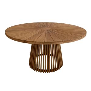 Table de jardin ronde Ø 150 cm, teak