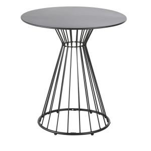 Table de jardin ronde professionnelle 2 personnes en métal…