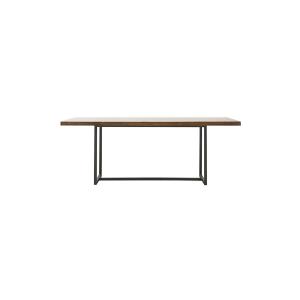 Table de repas 10 pl en bois foncé