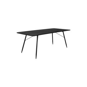 Table de repas 10 pl en bois noir