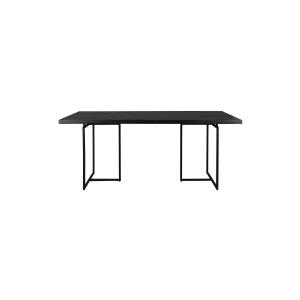 Table de repas 8pl en bois noir