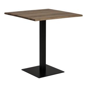 Table de repas carrée en bois de chêne L70 cm