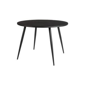 Table de repas en teck noir D110