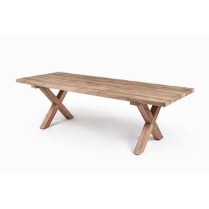 Table de repas In and Out en Teck recyclé