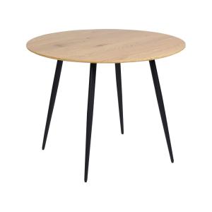 Table de repas marron clair 100 cm 100 cm
