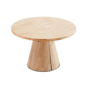 Table de repas ronde extensible en bois