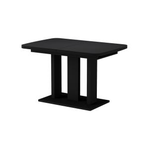 Table de salle à manger 2 pièces Noir 120x77.3cm