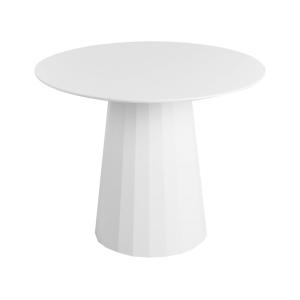 Table de salle à manger en acier 4 personnes L100