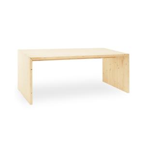 Table de salle à manger en bois de sapin naturel 120x75cm