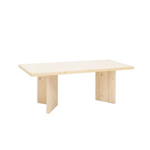 Table de salle à manger en bois de sapin naturel 160x75cm