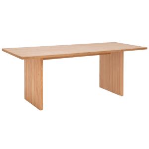 Table de salle à manger en bois marron 140x75cm