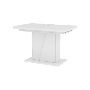 Table de salle à manger extensible Blanc 120x77.3cm