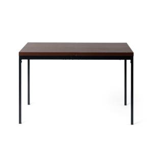 Table de salle à manger rectangulaire effet bois gris 120*7…