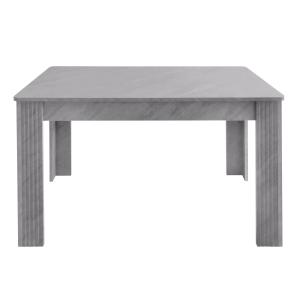 Table de salle rectangulaire en MDF imitation béton robuste…