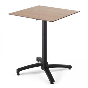 Table de terrasse 60 cm inclinable chene clair