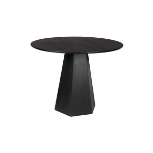 Table en bois noir